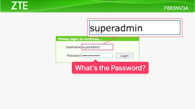 ZTE GPON ONU Router Administrator Password What is the username and password to access ZTE GPON ONU router or modem Web UI dashboard as administrator?