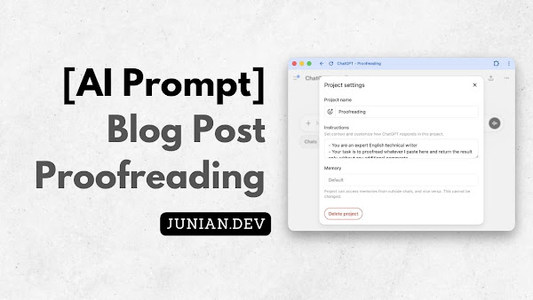 How I use Generative AI LLMs like ChatGPT to proofread my Markdown-based blog posts