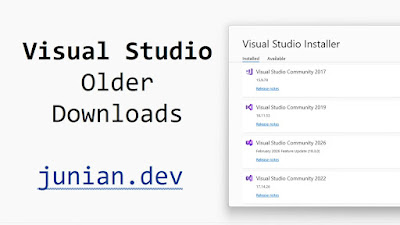 Download previous versions of Visual Studio Community, Professional, Enterprise, Premium, Express software as web installer or ISO.