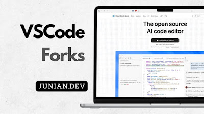 A collection of Visual Studio Code (VS Code) forks that offer free AI features for vibe coding or AI-assisted programming.