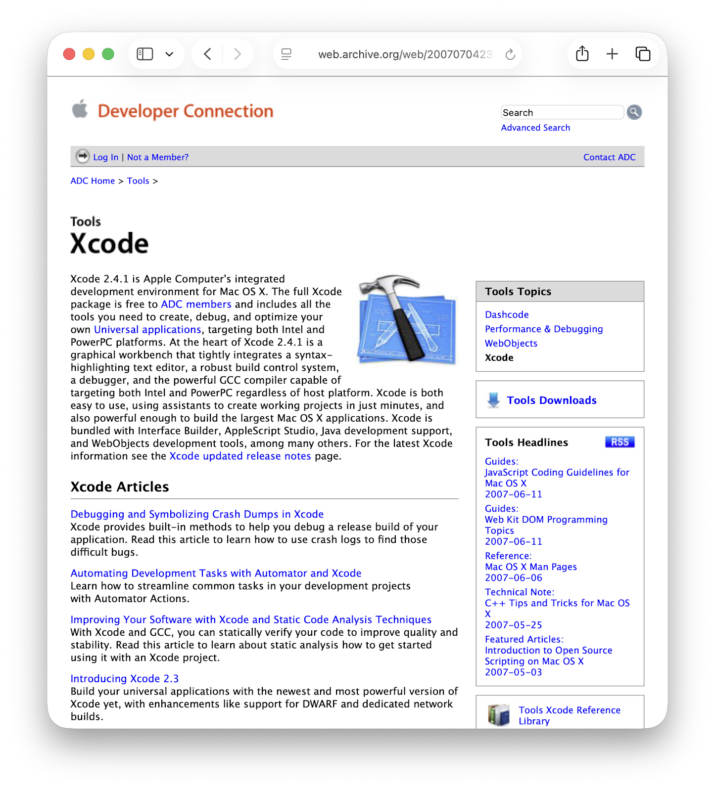 Xcode 2