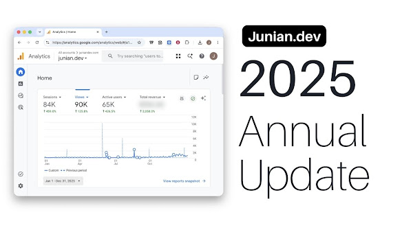 My Website and YouTube Channel 2025 Annual Report
