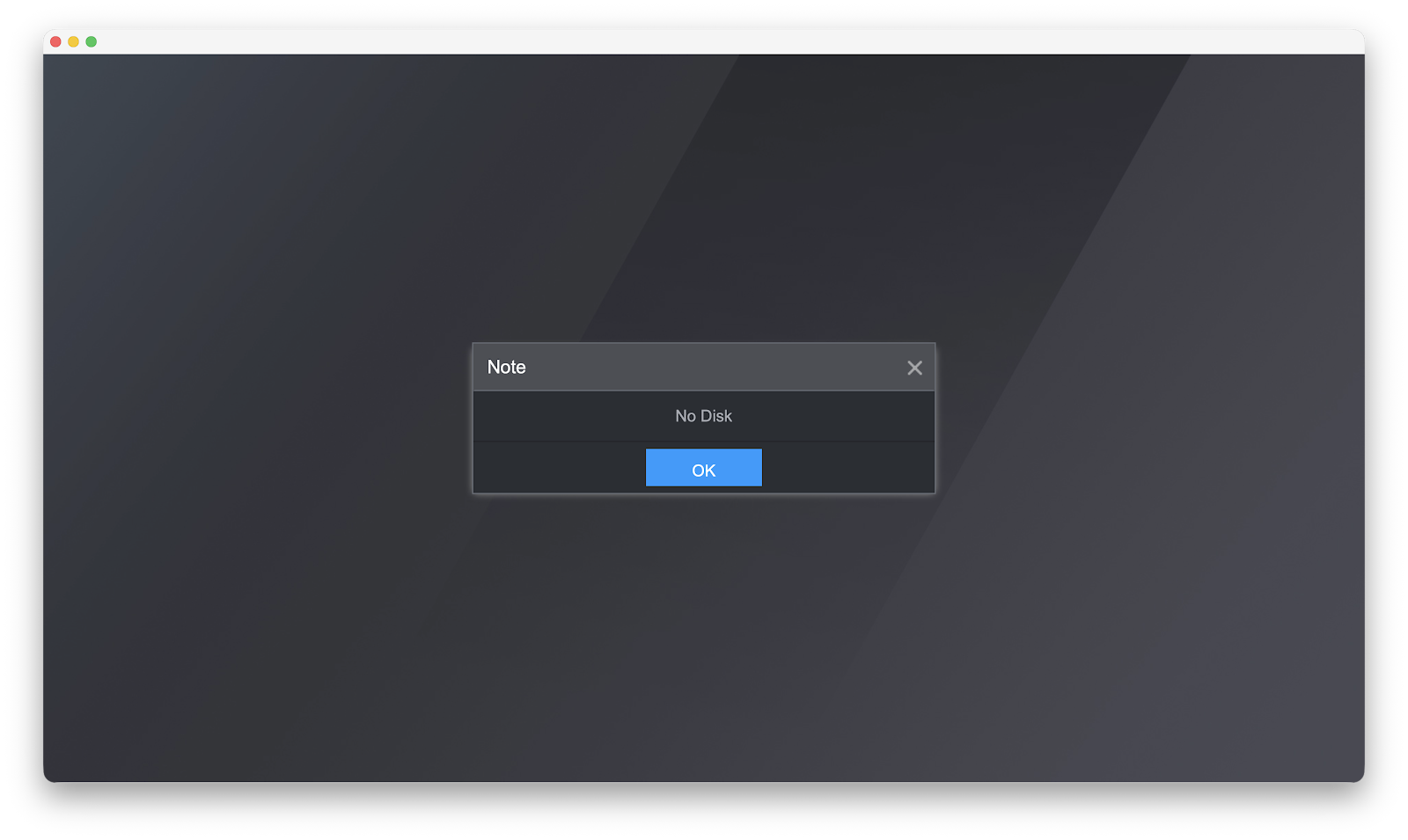 Dahua NVR or DVR/XVR “No Disk” exception message