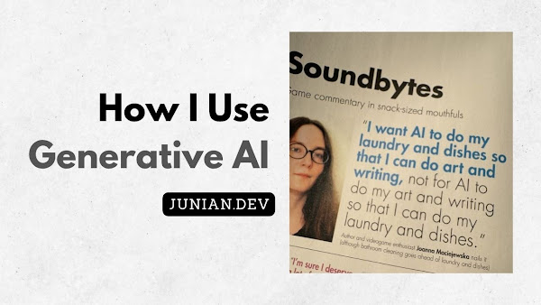 How I Use Generative AI This is how GenAI helps me during blog writing and other content creation activities