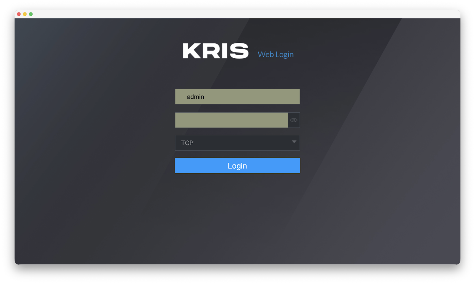 Dahua NVR or DVR/XVR Web Login