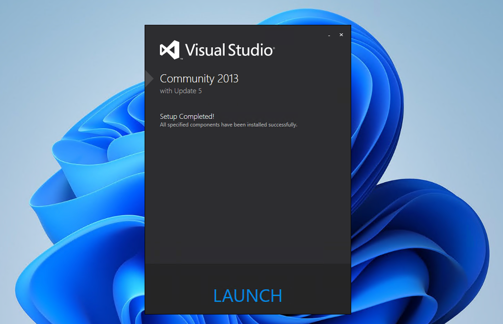 Visual Studio 2013 Launch