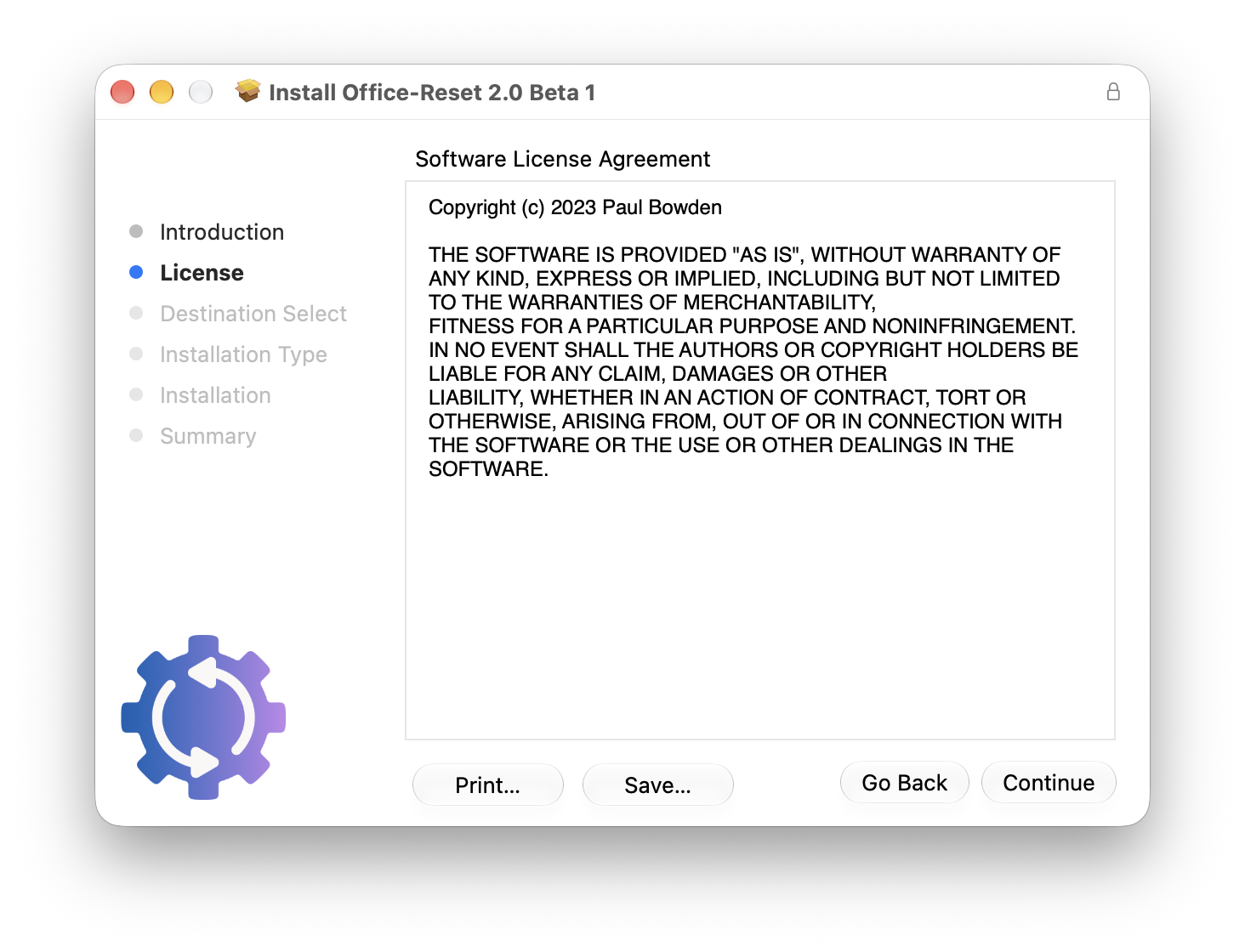 Office-Reset License