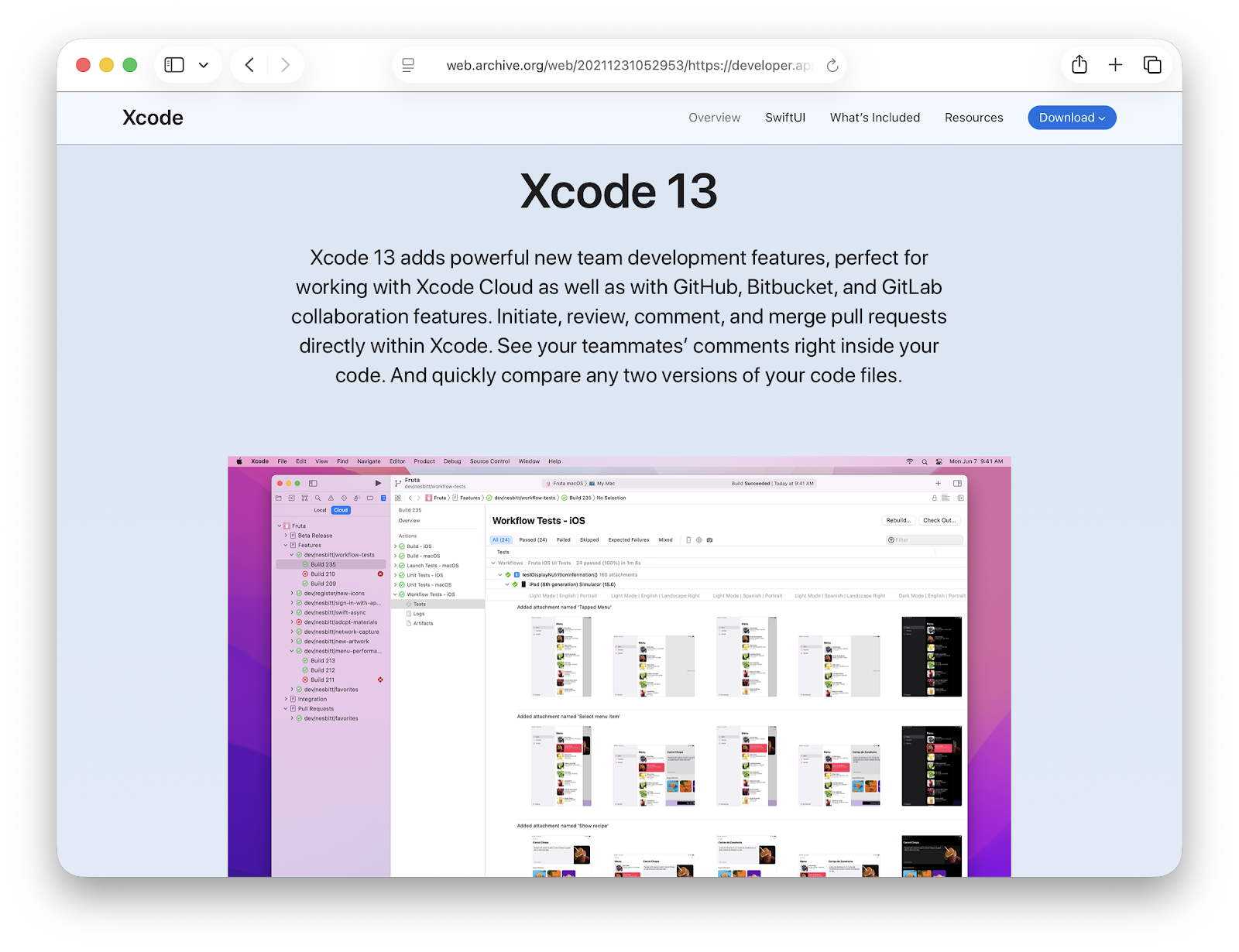 Xcode 13